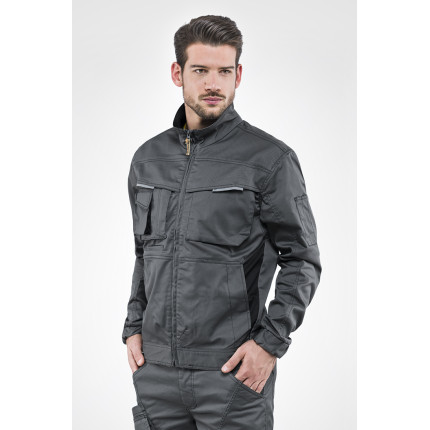 GIUBBETTO SMOKE GRIGIO/NERO