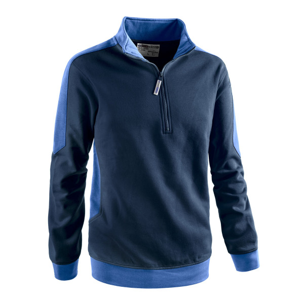 FELPA - mezza zip patch