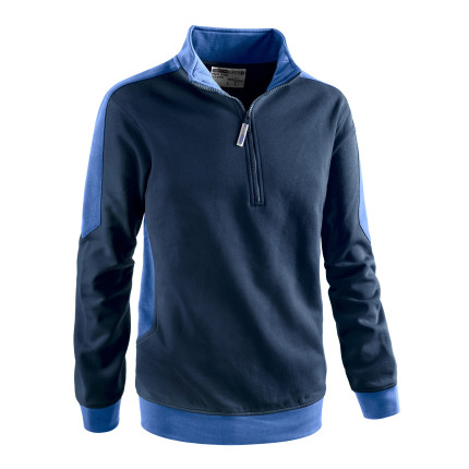 FELPA - mezza zip patch