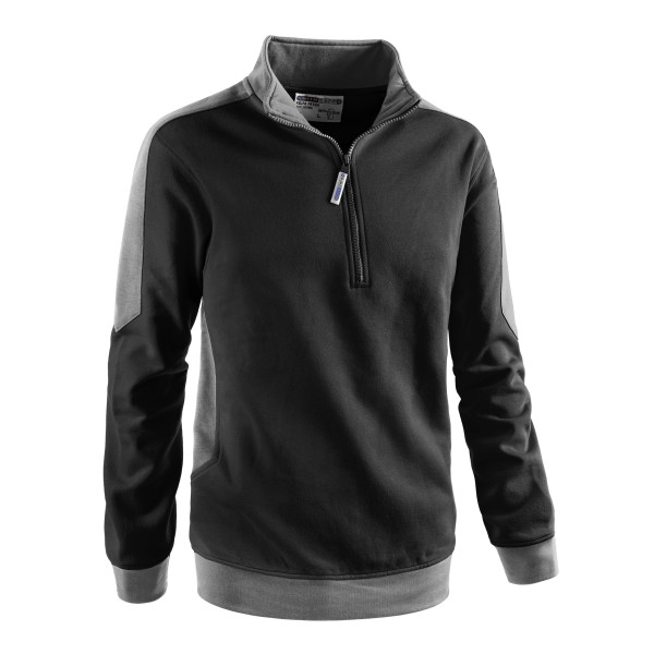 FELPA - mezza zip patch