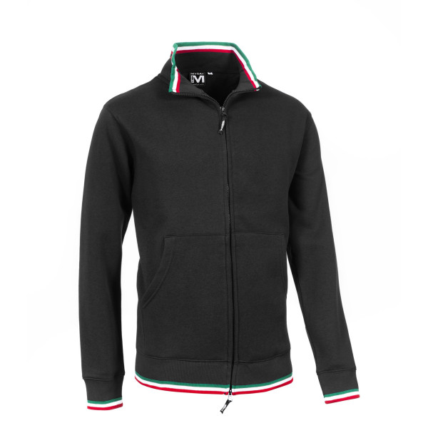 FELPA - full zip jaggy sport