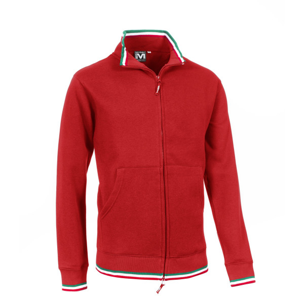 FELPA - full zip jaggy sport