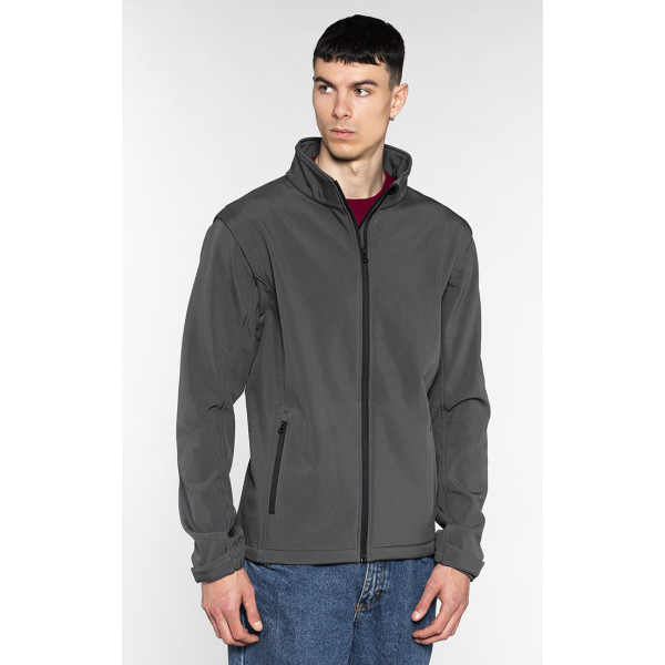 GIUBBINO - softshell foggy