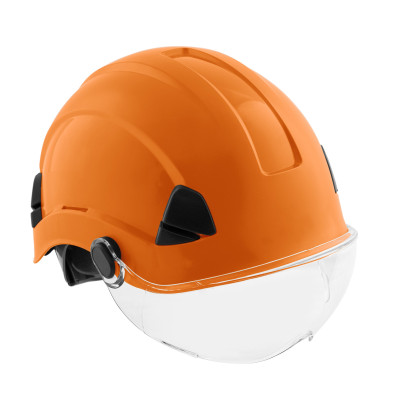 ELMETTO+OCCHIALI CLIFF ROSSO