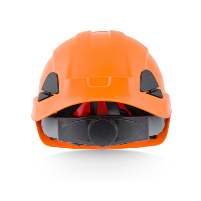 ELMETTO IN ABS ROCK ROSSO