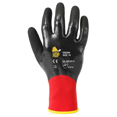 G.TO NYLON/NITR.SABB.18G NERO RICOP