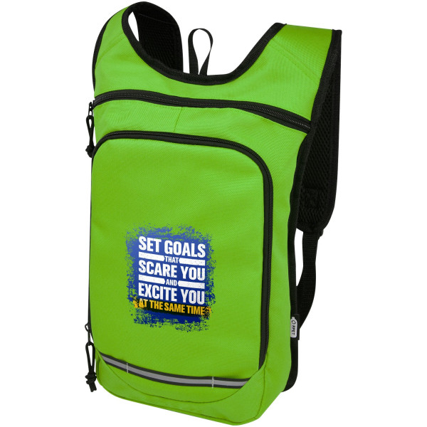 Zaino outdoor in PET riciclato certifcato GRS...