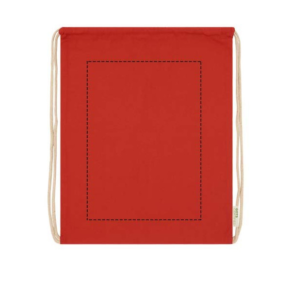 Zaino con cordoncino Orissa da 140 g/m² in...