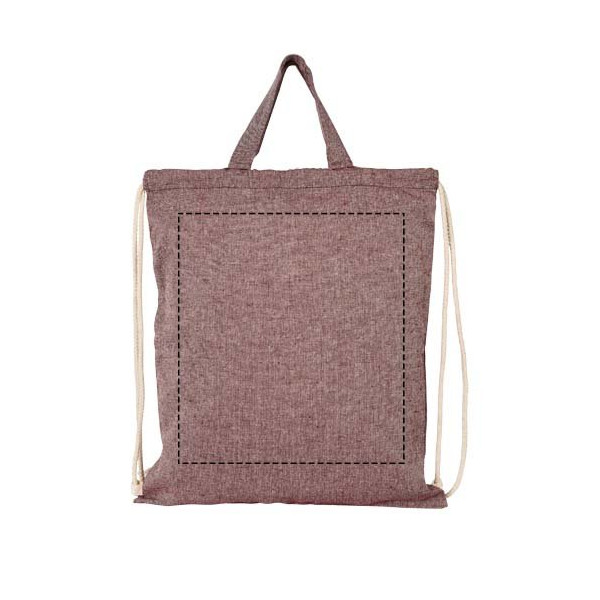 Zaino con cordoncino Pheebs in tessuto...