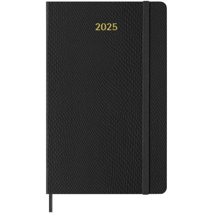 Agenda settimanale formato L 12 mesi con copertina morbida 100%VEGEA® Boa Moleskine