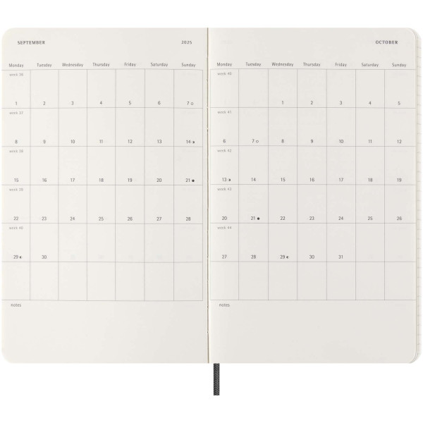 Agenda settimanale formato L 12 mesi con...