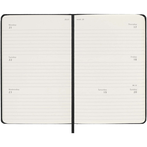 Agenda settimanale tascabile 12 mesi formato...