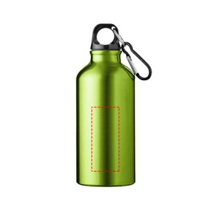 Borraccia sportiva in alluminio con moschettone da 400 ml Oregon