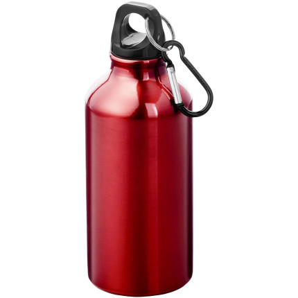 Borraccia sportiva in alluminio con moschettone da 400 ml Oregon