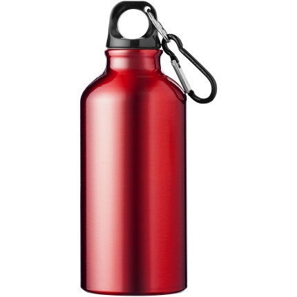 Borraccia sportiva in alluminio con moschettone da 400 ml Oregon