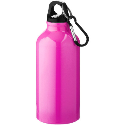 Borraccia sportiva in alluminio con moschettone da 400 ml Oregon