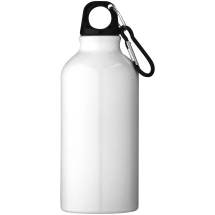 Borraccia sportiva in alluminio con moschettone da 400 ml Oregon