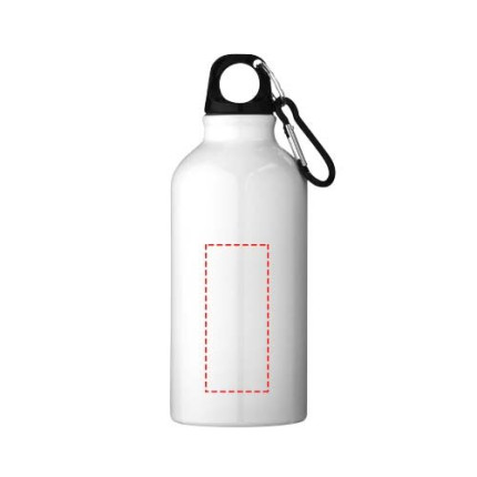 Borraccia sportiva in alluminio con moschettone da 400 ml Oregon