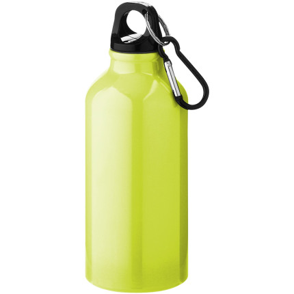 Borraccia sportiva in alluminio con moschettone da 400 ml Oregon