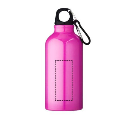 Borraccia sportiva in alluminio con moschettone da 400 ml Oregon