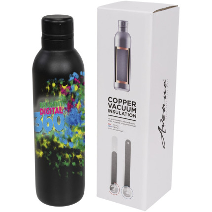 Borraccia sportiva termica Thor con isolamento sottovuoto in rame da 510 ml