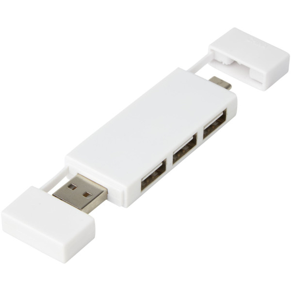 Hub USB 2.0 doppio Mulan