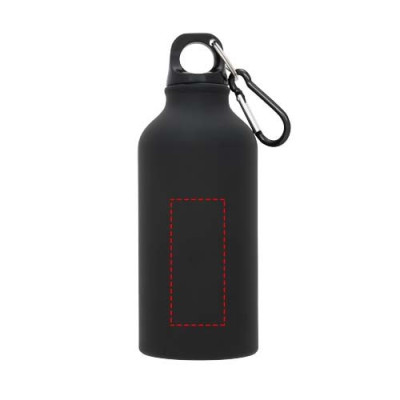 Borraccia sportiva Oregon opaca con moschettone da 400 ml
