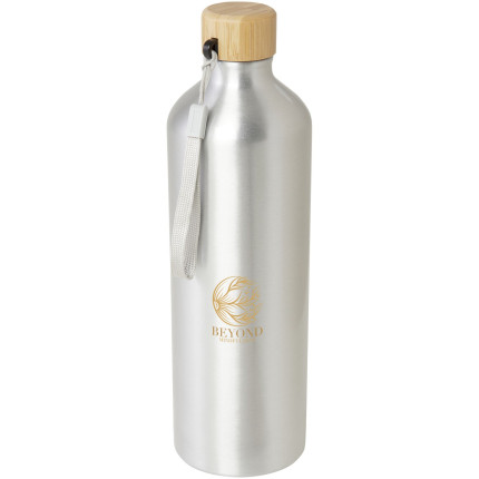 Borraccia in alluminio riciclato certificato RCS da 1000 ml Malpeza