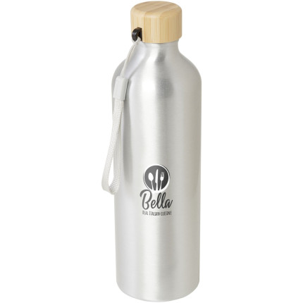 Borraccia in alluminio riciclato certificato RCS da 770 ml Malpeza