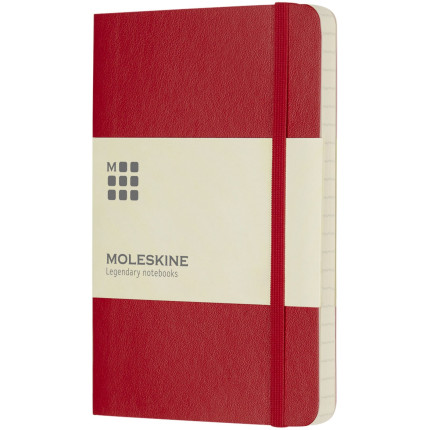 Blocco note con copertina morbida - a righe Moleskine Classic PK