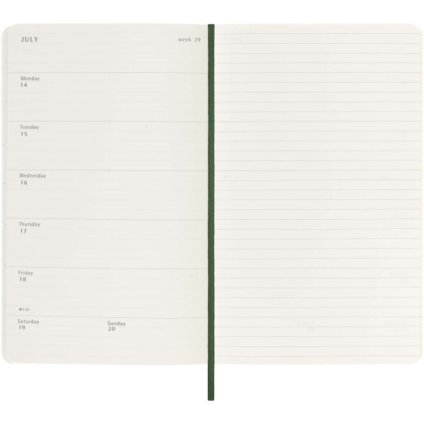 Blocco note 12 mesi formato L con copertina...