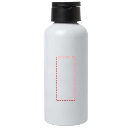 Borraccia in alluminio riciclato certificato RCS con coperchio in PET riciclato da 600 ml Oregon