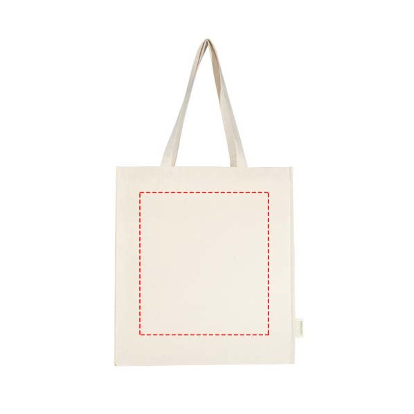 Tote bag con soffietto da 180 g/m² in tessuto...