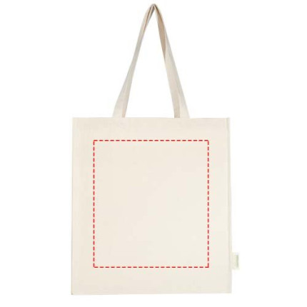 Tote bag con soffietto da 180 g/m² in tessuto biologico 14 l Orissa