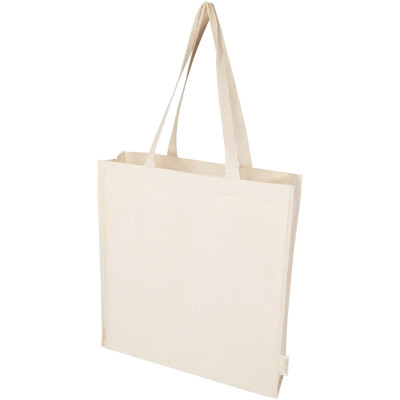 Tote bag con soffietto da 180 g/m² in tessuto biologico... 2