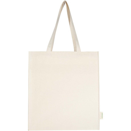 Tote bag con soffietto da 180 g/m² in tessuto biologico 14 l Orissa