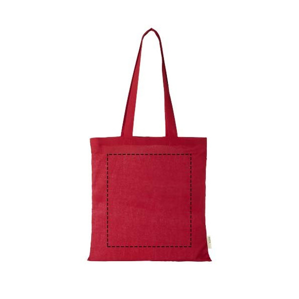Tote bag in cotone biologico 100 g/m² Orissa - 7L