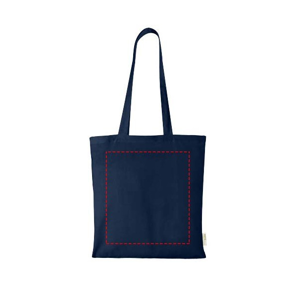 Tote bag in cotone biologico 100 g/m² Orissa - 7L