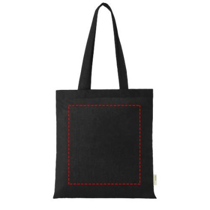 Tote bag in cotone biologico 100 g/m² Orissa - 7L