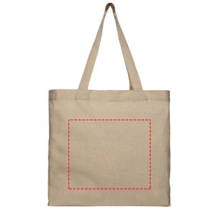 Tote bag con fondo ampio in tessuto riciclato 210 g/m² Pheebs - 13L