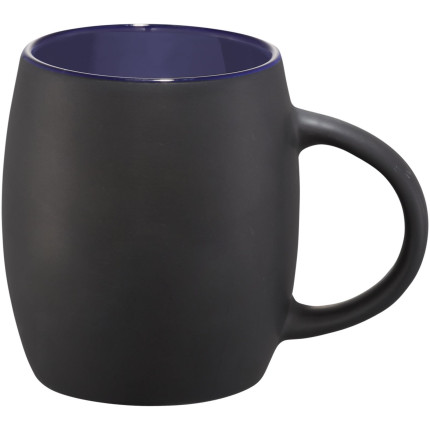 Tazza in ceramica Heart con coperchio in legno da 400 ml