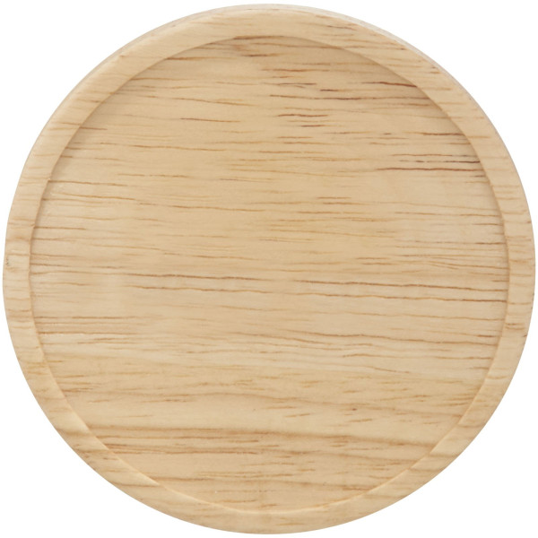 Tazza in ceramica Heart con coperchio in legno...