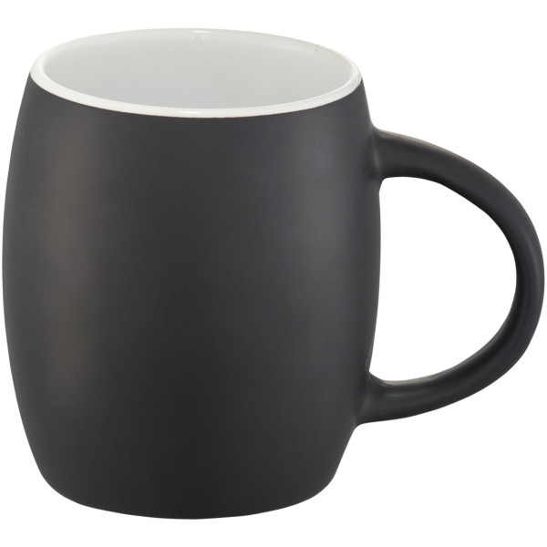 Tazza in ceramica Heart con coperchio in legno...