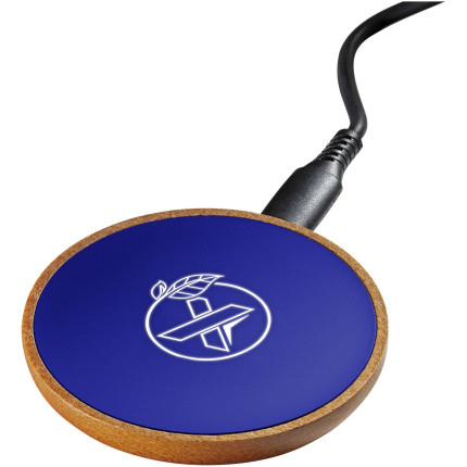 Stazione di ricarica wireless in legno SCX.design W13 da 10 W