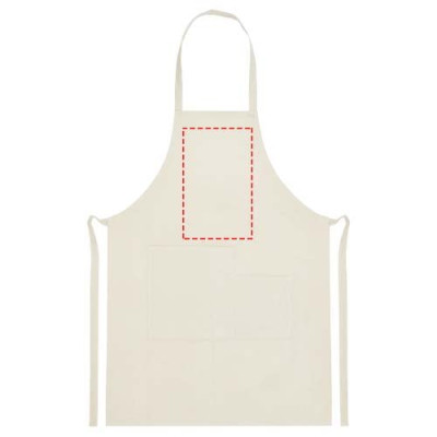 Grembiule Khana da 280 g/m² in cotone