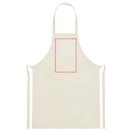 Grembiule Khana da 280 g/m² in cotone