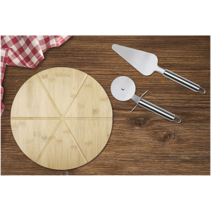Set per pizza in bambù Mangiary