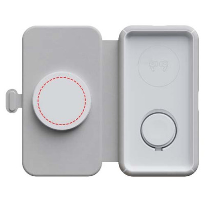 Caricabatterie da viaggio wireless 3 in 1 pieghevole da...