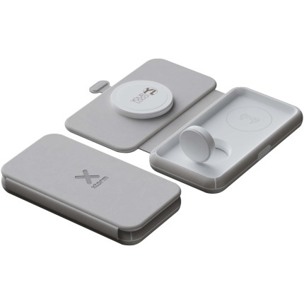 Caricabatterie da viaggio wireless 3 in 1 pieghevole da 15 W Xtorm XWF31