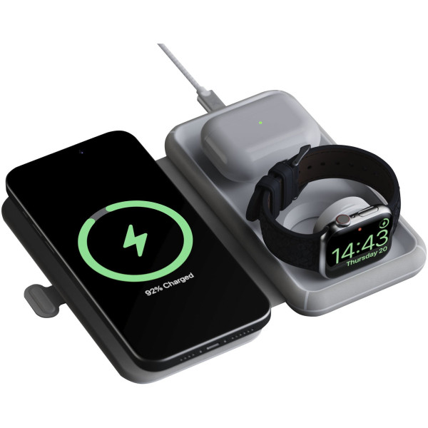Caricabatterie da viaggio wireless 3 in 1...